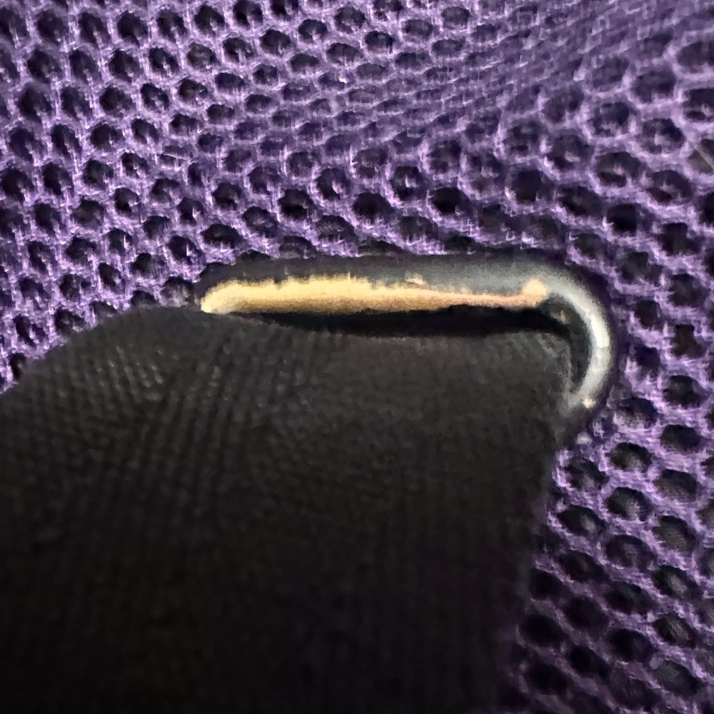 Under Armour Black and Purple Gym Bag - Picture 5 of 5